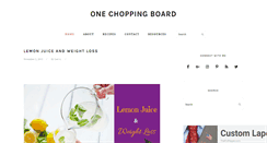 Desktop Screenshot of onechoppingboard.com